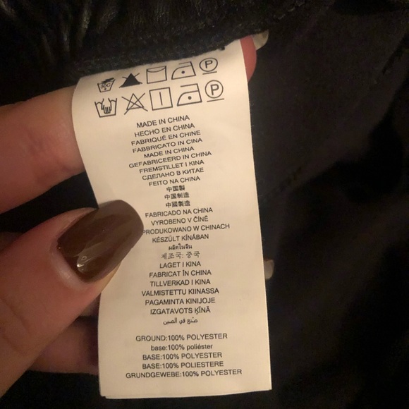 Michael Kors leather joggers - Picture 4 of 6